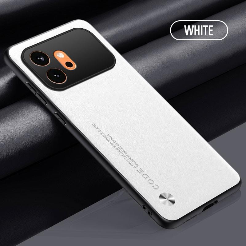 Plain PU Leather Matte Case For Honor 600 Pro Silicone Ultra Thin Soft Frame Shookproof Bumper Cover Shell For Honor 600Pro