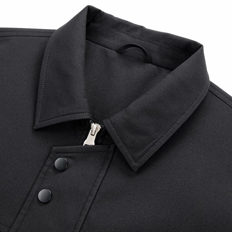 JOVO Men's Easy Care Stand-Collar Casual Jacket