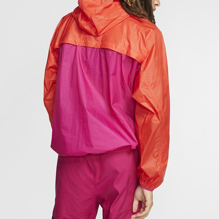 Nike ACG Collection Half-Zip Colorblock Hooded Jacket Men Outerwear Purple Red CD7635-634