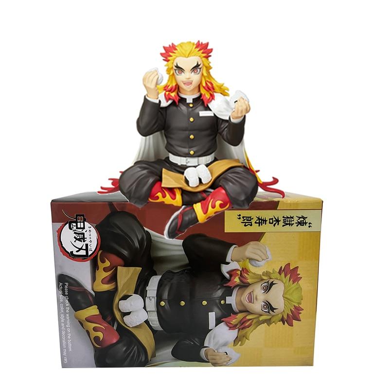 14 Styles Demon Slayer Anime Figure Kyojuro Rengoku Action Figure Giyu Tomioka Kimetsu No Yaiba Figurine Kochou Shinobu Figure