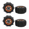 4pcs RC Beach Tires Multifunction Waterproof Rubber RC Car Wheel for 1 12 1 10 RC Cars