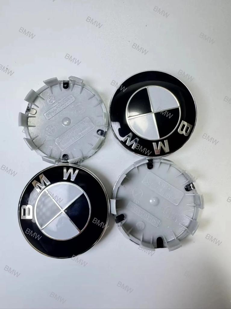 AAAXD1 56mm/68mm 4-piece BMW wheel hub center cover protective cap badge modification, suitable for BMW X5 X3 E39 F25 E60 F15 F35 F18