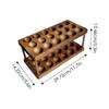 Egg Holder Countertop Solid Wood Egg Holder Rack for Storage Egg Tray Basket Space Saving Kitchen Egg Organizer for Kitchen Egg