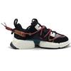 Li Ning Pan Gu 2019 New York Fashion Apparel Week Leather Slip Resistant Abrasion Resistant Low top Casual Shoes Men's AGLP075-9