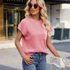 2025 Spring/Summer Women's Temperament Casual Short Vest Tank Top Sweater