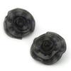 2PCS Removable Rhinestones Shoe Clips Fabric Art Flower Shoe Charm Buckle Bride Shoes Decoration High Heel Versatile