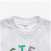 Stella Mccartney Tt8s31 Z0434 100 Round Logo Kids Short Sleeve Tee