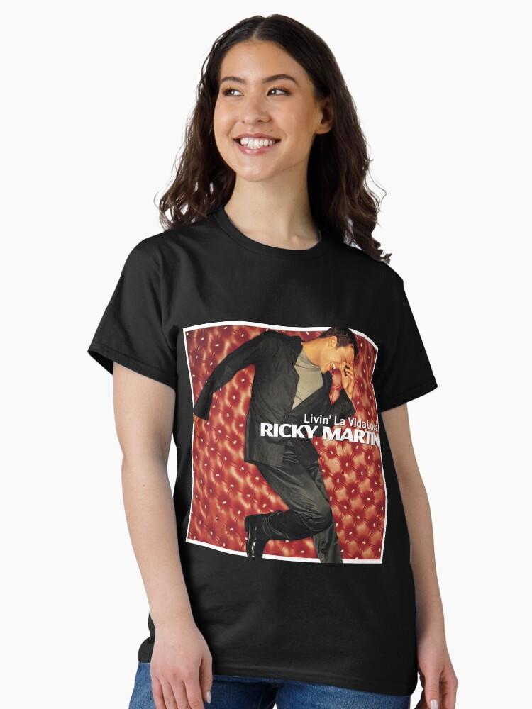 Ricky Martin Ricky Martin livin la vida loca Classic T-Shirt