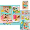 Wooden Multifunction Rotating Slide Car Toy For Baby Educational Play And Diy Fun