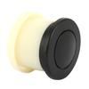 Zinc Alloy Telescopic Door Knob for Embedded Furniture Tatami Cabinet Handle (Black)