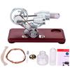 Hot   Stirling Engine Motor Model Dollar Flywheel Design Educational Toy Electricity Generator with Colorful LED Light String   for Tcher S
