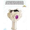 Children Assembly Handmade Wooden Electric Bubble Machine Component Set Toy