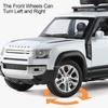 AAYE1 1:24 Scale Land Rover Defender 110 Range Rover Car Model Toy Metal Diecast Shock Absorption Cross-Country Vehicles Boys Presents