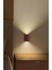 Solid Wood Grain Motion Sensor LED Wall Light - USB Rechargeable Night Light for Hallways and Bedrooms