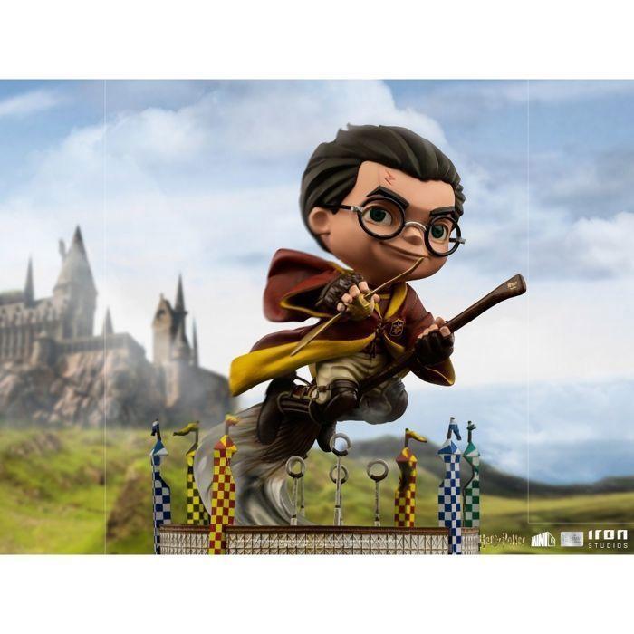 Figurine - IRON STUDIOS - Harry Potter - Quidditch - Peinte à la main - Multicolore