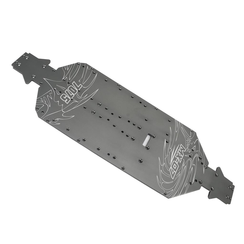 RC Car Chassis Plate Aluminium Alloy CNC RC Car Upgrade Part for ZD Racing 1 7 MX 07
