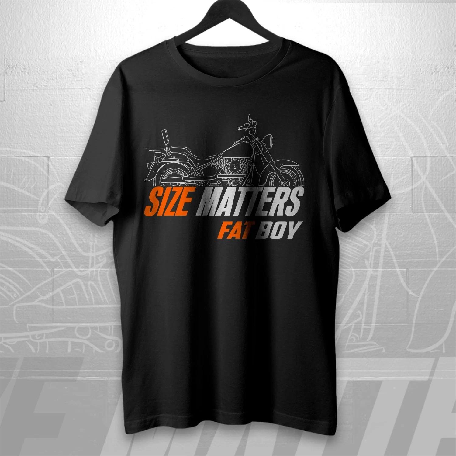 

Harley-Davidson FLSTF & FLSTFI & FLSTFBS Fat Boy 1990-2017 T shirt for Riders 2XL