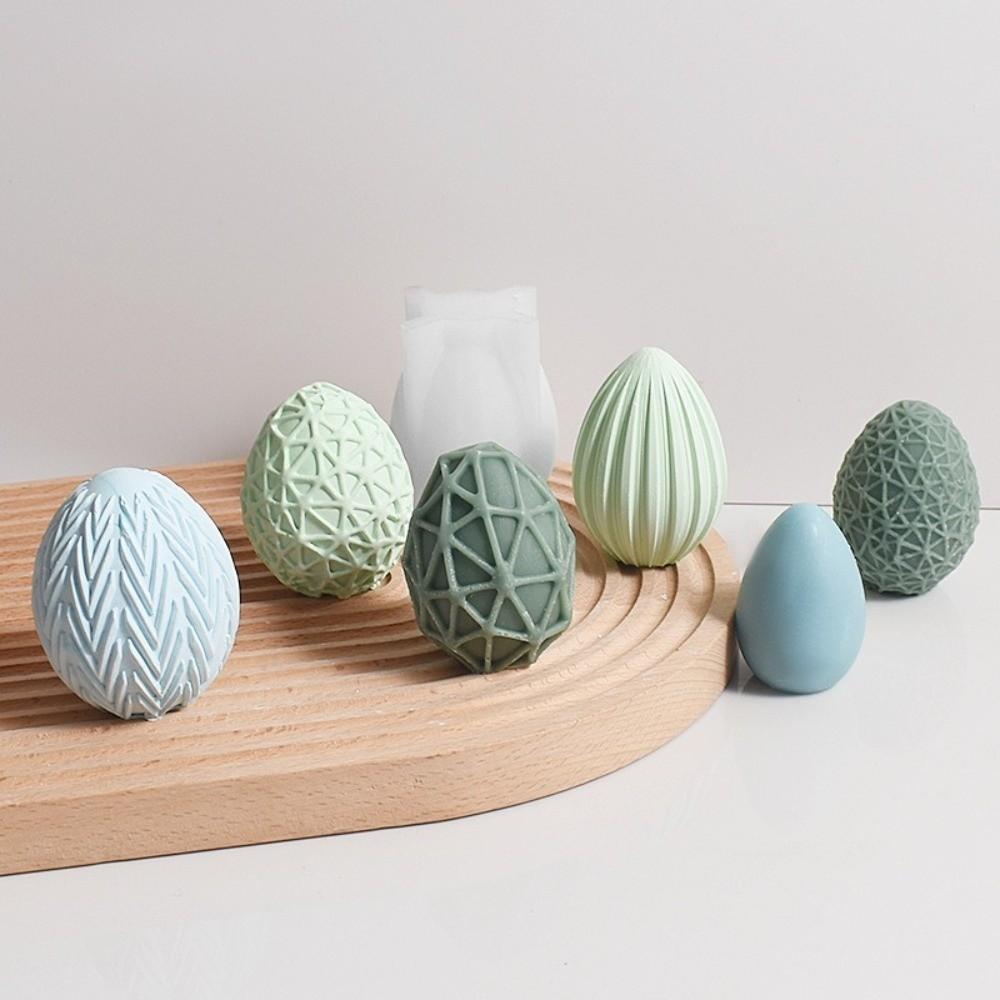 Striped Pattern Silicone Candle Mold Handmade Craft Epoxy Resin Mold  Craft Making