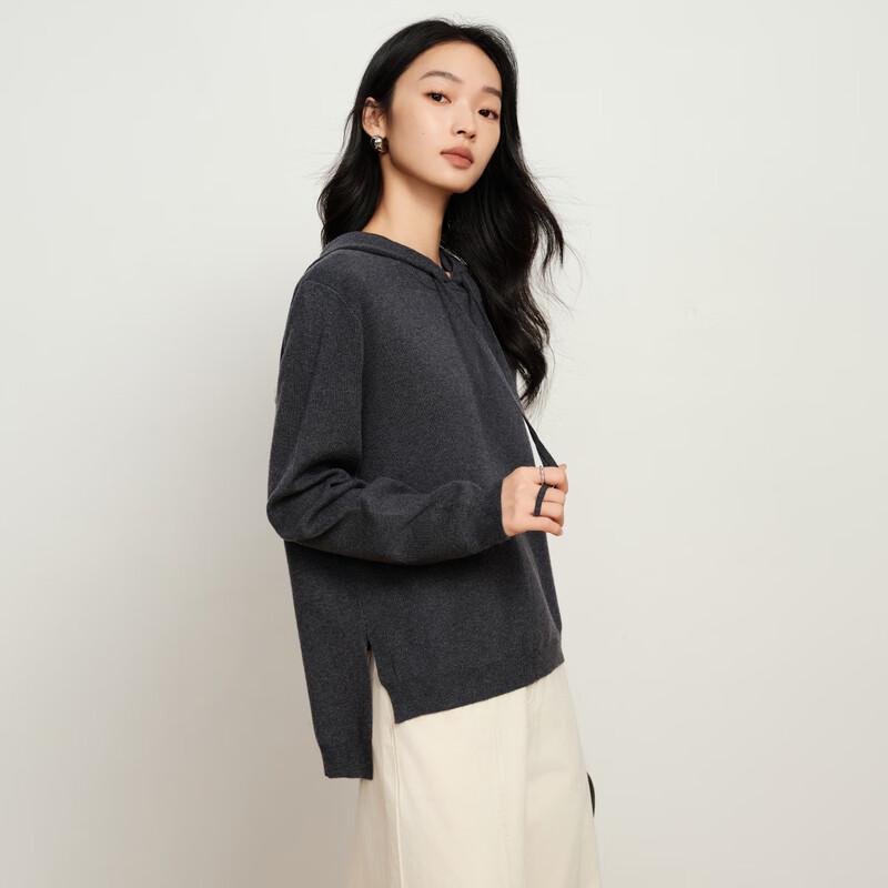 Elva' Island Women's Hooded Knit Sweater