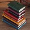 Drop Shipping Full Grain Leather Diary Journal Workbook Custom Paper Notebook Leather Book Cover Jotter Vintage Notebook