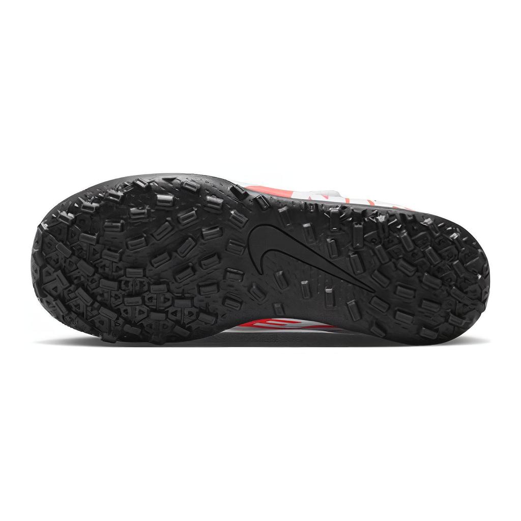 Nike Slip Resistant Abrasion Resistant Low Top Soccer Shoes Bright Red Kids' DJ5966-600