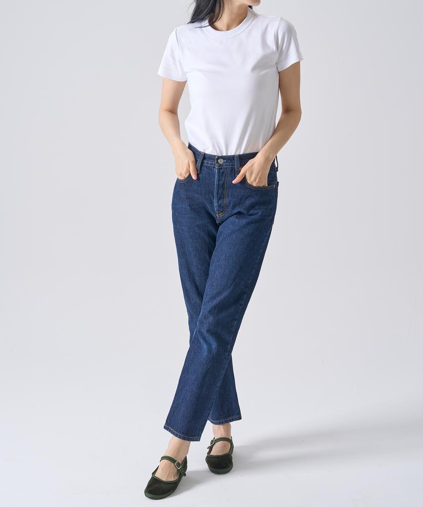 Drogheria Crivellini Cotton Velvet Mary Jane Flats_Green Collar