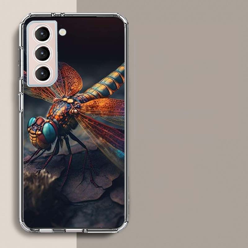 

Beautiful Dragonfly Enthusiasts Phone Case For Samsung Galaxy S25 Edge S24 S23 FE S21 S20 S10 Plus S22 S26 Ultra Cover Clear Cas Samsung S24 Plus