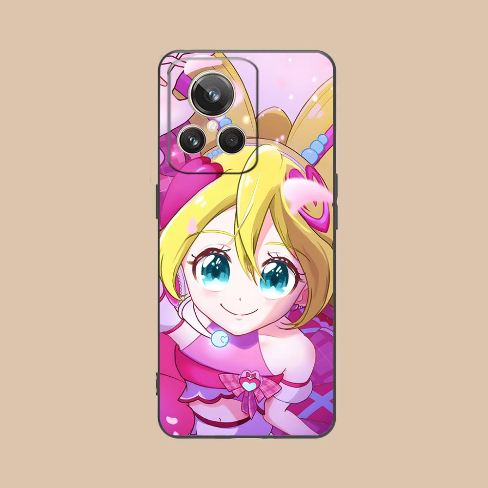 Sakura Uta Cure Idol Matte TPU Mobile Phone Case for Realme 15 14 13 12 11 10 9 Pro Plus T i Lite 5G Colorful Printing Cover