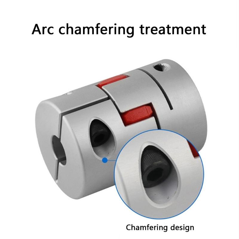 Aluminium Flexible Coupling Stepper Motor Shaft Coupler Flexible Shaft Couplers for Torques Stability In Marine