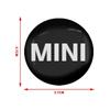 2025 Hot For BMW MINI 4Pcs 56mm Wheel Center Hub Cap Badge Wheel Sticker Decoration For MINI Cooper One S Clubman R50 R53 R56 R6