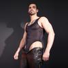 Sexy Herren Unisex Dienstmädchen Hoher Schnitt Bodysuit Streifen Vets Durchsichtig Durchsichtig Tanga Dienstmädchen Strumpfhose Elastisches Tanktop Yoga Leotard