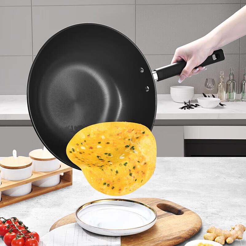 KBH Jianjiu 32cm Feineisen Wok Set