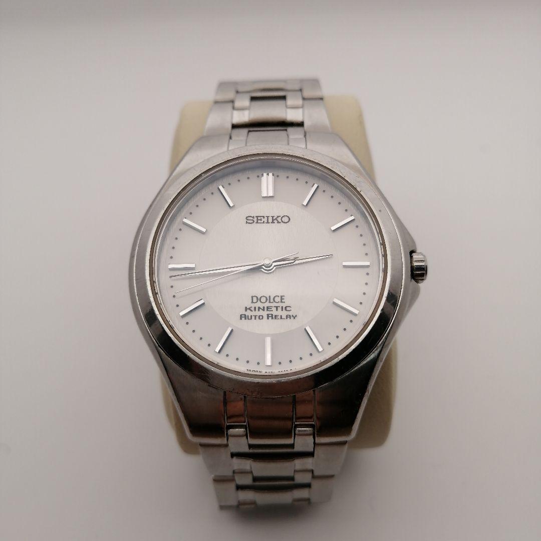 

[Б/У] SEIKO DOLCE KINETIC 5J21-0A50 в рабочем состоянии