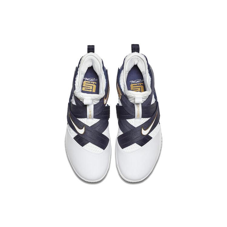 Nike LeBron Soldier 12 SFG EP 'Witness' (Unisex) White / Midnight Navy Basketball Shoes AO4055 100
