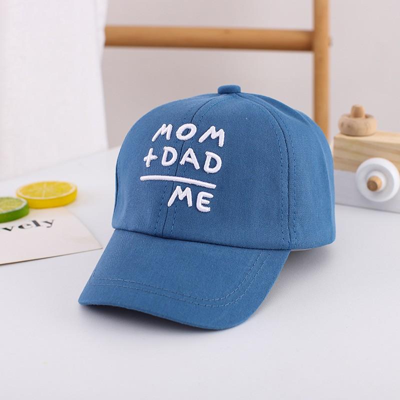 Infant And Toddler Letter Embroidery Baby Baseball Cap Outdoor Travel Sun Hat