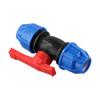 PE Ball Valve Stop Tap Valve Water Pipe Compression Fitting High-quality Plastic