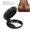 Mini Folding Mirror Hair Brush Home Travel Portable Round Pocket Cushion Hair Brush for Straight Curly Hair