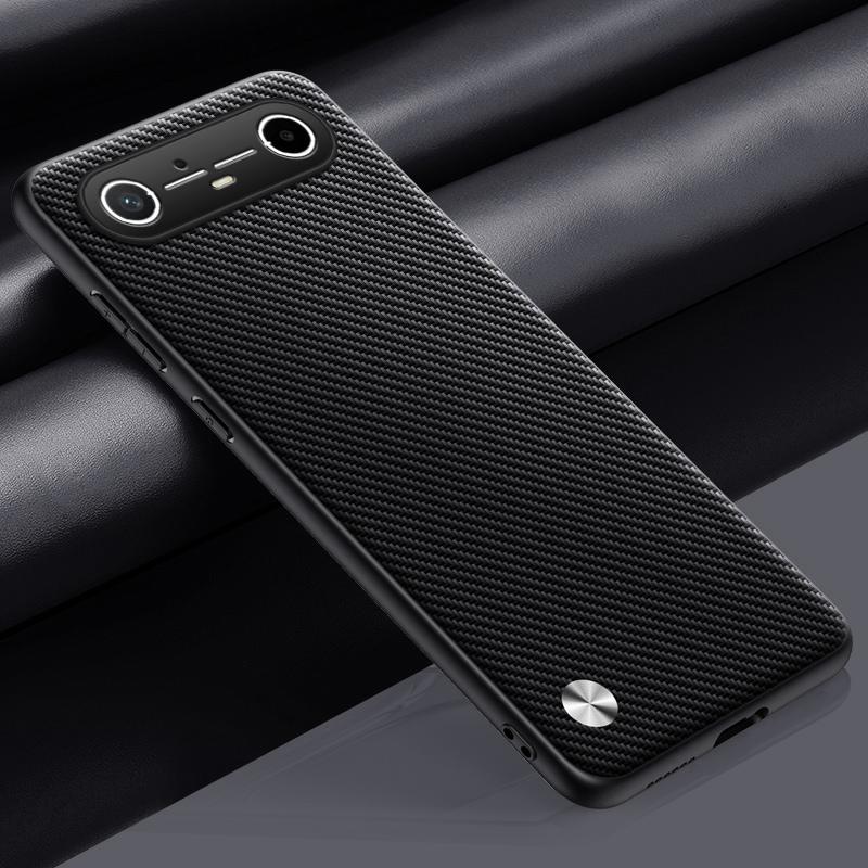 

Розкішний чохол з PU шкіри для Tecno Pova Slim 5G Задня кришка Силіконовий протиударний чохол для телефону з повним захистом для Tecno Spark Slim 4G Tecno Pova Slim матовий чорний колір