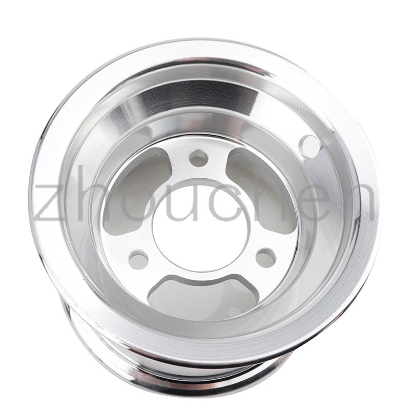 6 Inch Flange Aluminum Wheel Hub Use 145/70-6 13x5.00-6 13x6.50-6 ATV 3 Hole Vacuum Rims for 110-125cc Go-Kart ATV