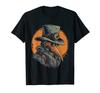 Pestdoktor Maske Mittelalter Steampunk Vintage T-Shirt
