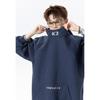 2025 Spring/Autumn Men's Embroidered Hooded Sweatshirt: Loose, Lazy Style Jacket
