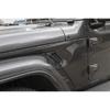 Air intake trim with Decorative carbon fiber plate for jeep gladiator jt 2020-2021 model years
