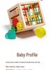 Multifunctional Bead Maze & Pegboard Educational Toy for Shape Recognition & Grip Training