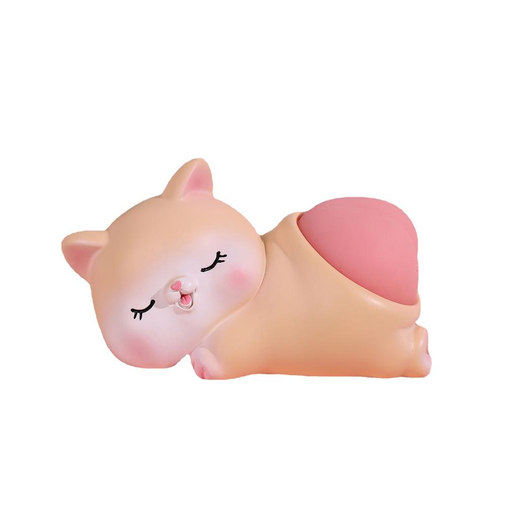 Decorazioni per auto a forma di cartone animato carine e divertenti, decorazioni per bambola Q Bounce Butt Toy Panda Gatto Coniglio Maiale Decorazione Regalo Accessori per interni auto