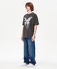 MAHAGRID Butterfly Goth Tee Charcoal(Mg2Emmt538A)