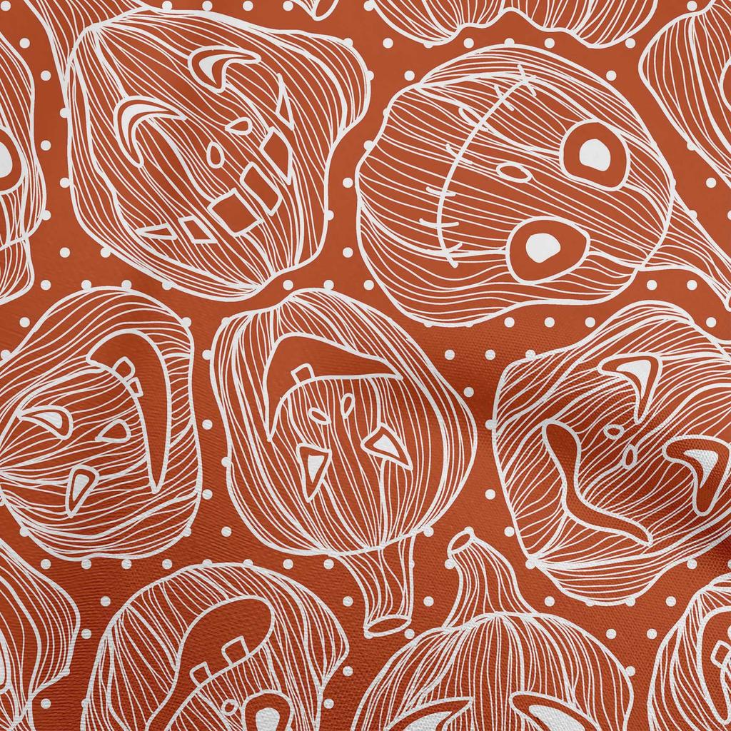 oneOone Cotton Flex Fuschia Pink Fabric Halloween Fabric For Sewing Printed Craft Fabric By The Yard 40 Inch
