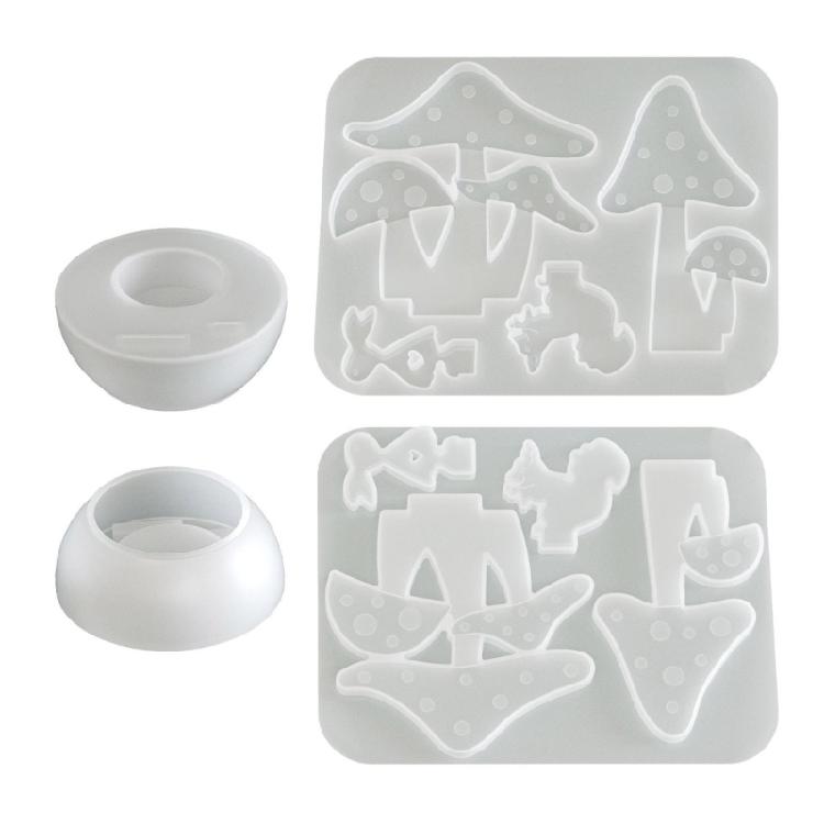 Flexible Silicone Mold Rabbit Shape Silicone Candlestick Moulds Suitable for Creating Decorative Candle and Resin Crafts