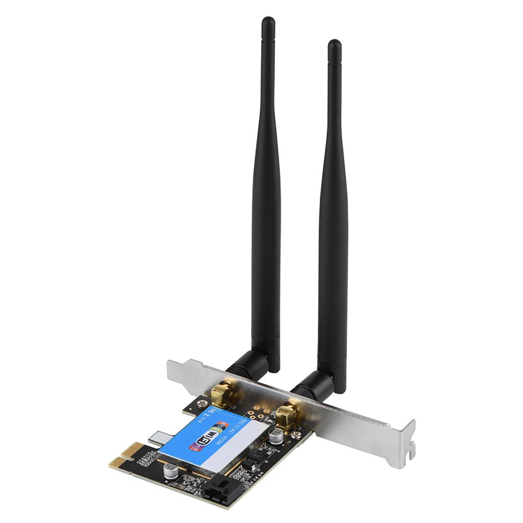 PCIE Network Card 433Mbps Dual Band 2.4g 5G for Bluetooth 4.0 for Bluetooth Network Card for Desktop
