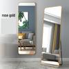Chang Baosen 180x80cm Rose Gold Round Corner Dressing Mirror