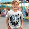 Boys' Lion Giraffe Wolf Tee Shirts Short Sleeve Summer Active Sports Fashion Kids Crew Neck Outdoor Casual Daily Regular Fit